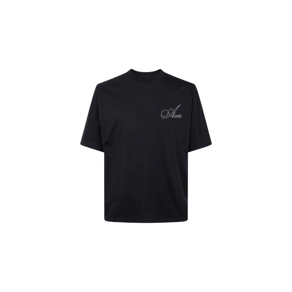 Remera Amiri Script Rhinesthone