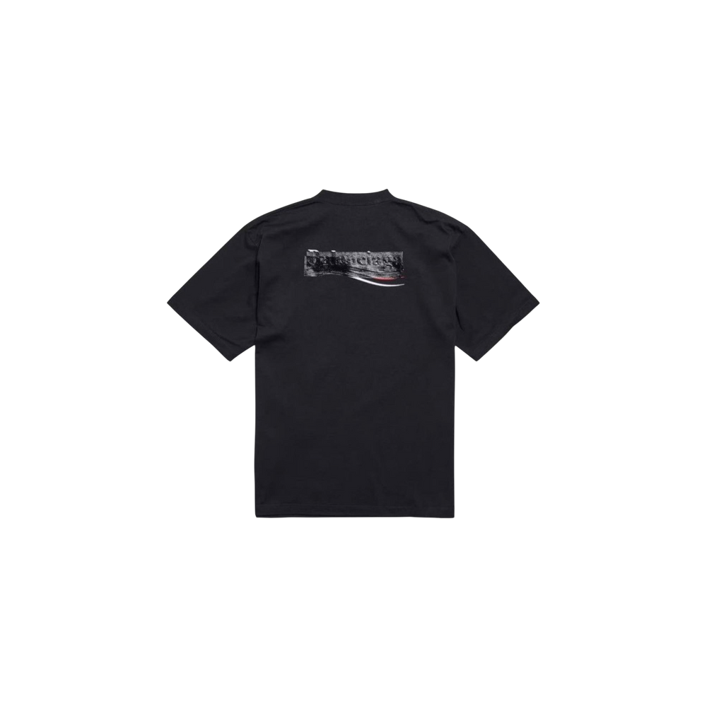 Remera Balenciaga Campaign Taped Logo