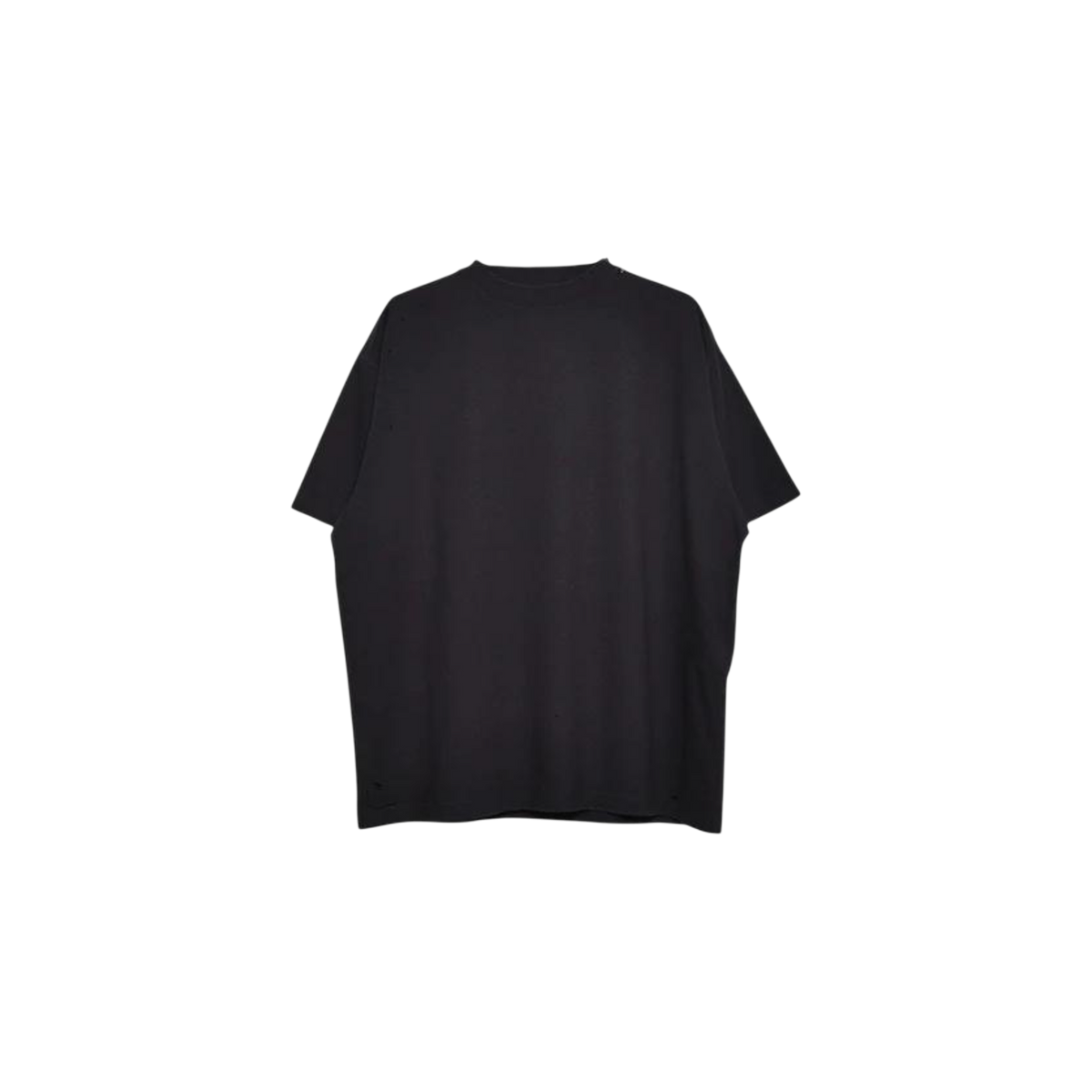 Remera Balenciaga Oversized Graphic Washed Black