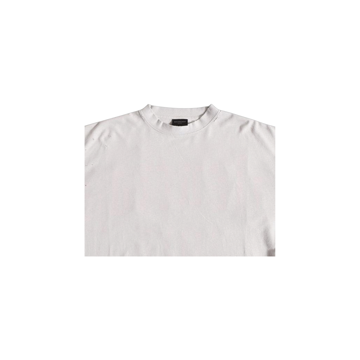 Remera Balenciaga Oversized Graphic White