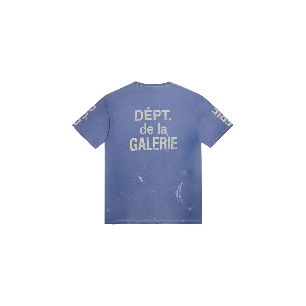 Remera Gallery Dept Painted French Faded Blue White