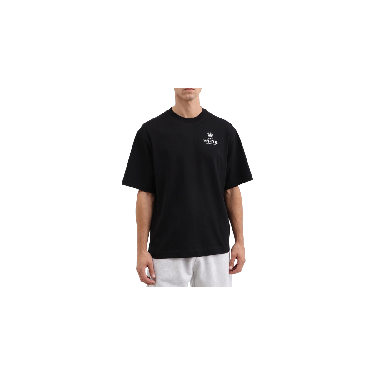 Remera Off-White Barber Diag Skate