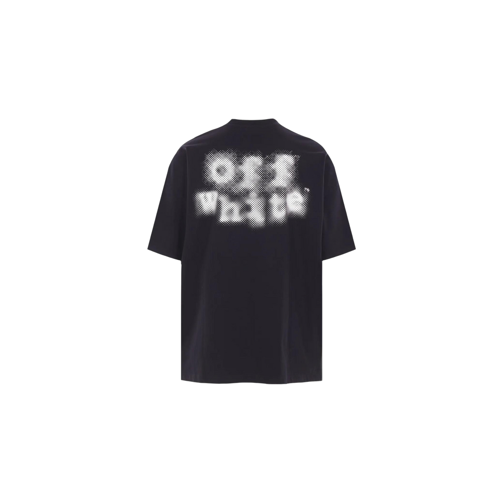 Remera Off-White Dots Logo Over