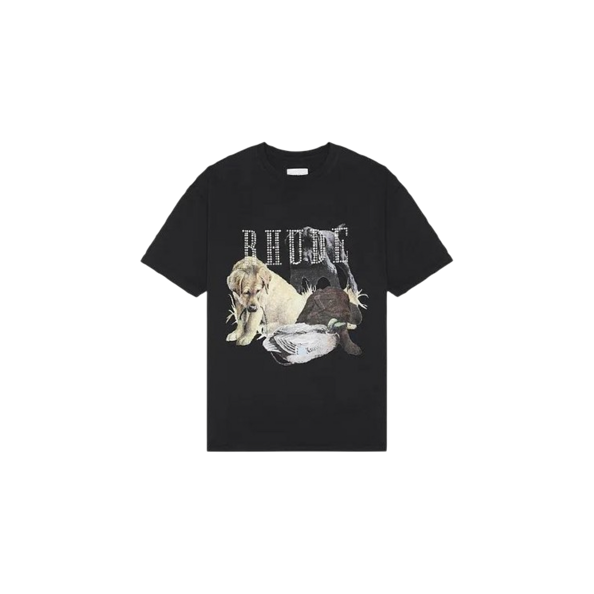 Remera Rhude Rhinestone Hunting Dog