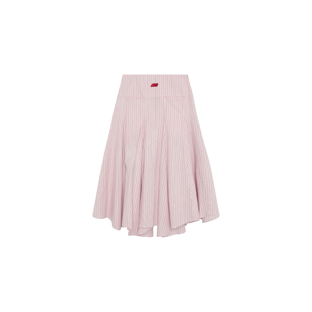 Eme Studios Manz Icy Pink Striped Skirt