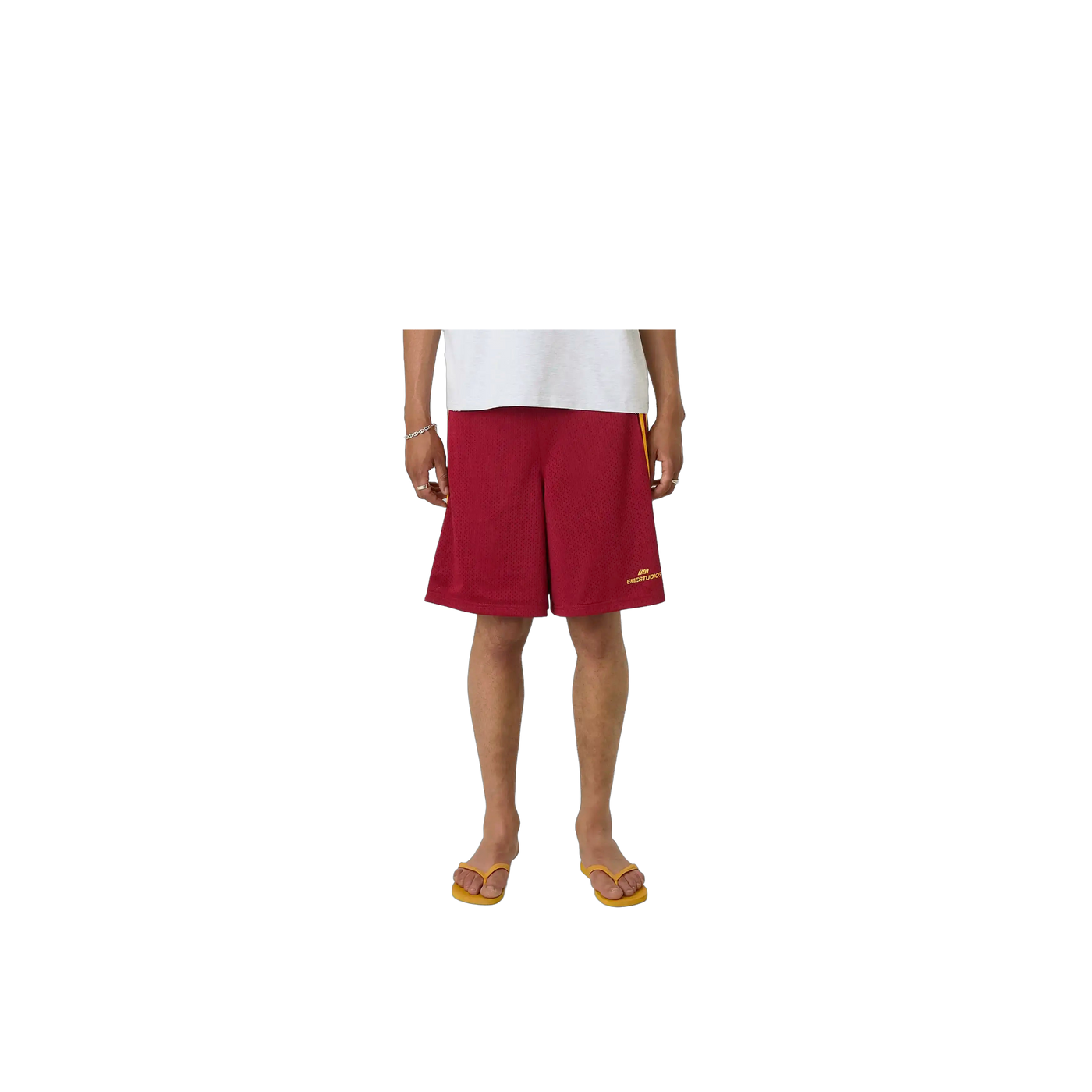 Eme Studios Marin Golden Mesh Shorts