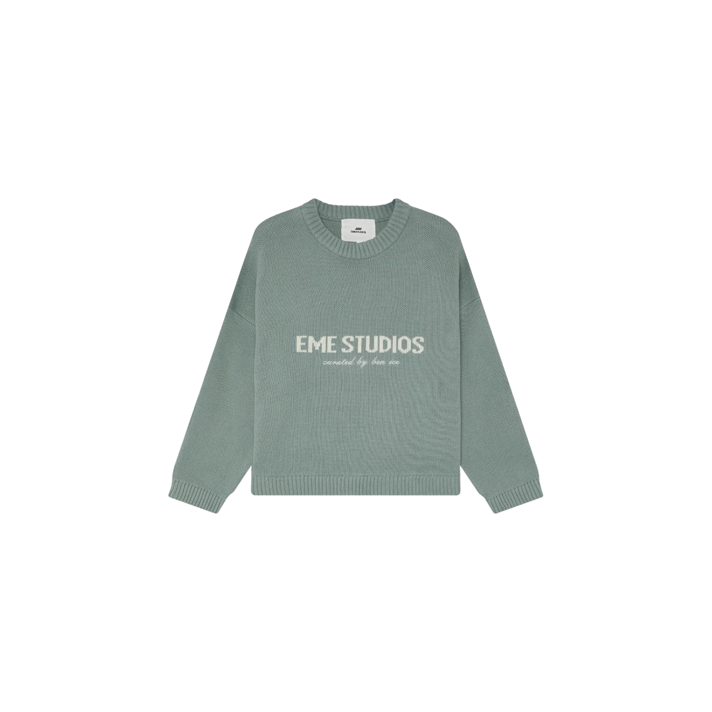 Eme Studios Master Aqua Green Knit Sweater