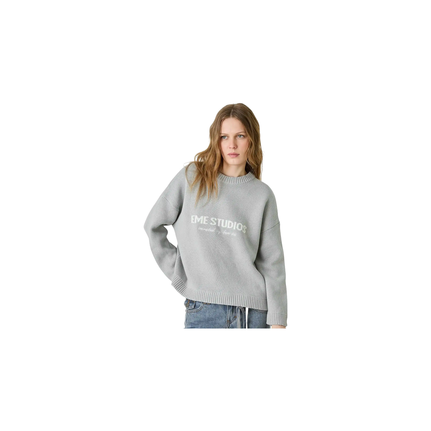 Eme Studios Master Grey Knit Sweater