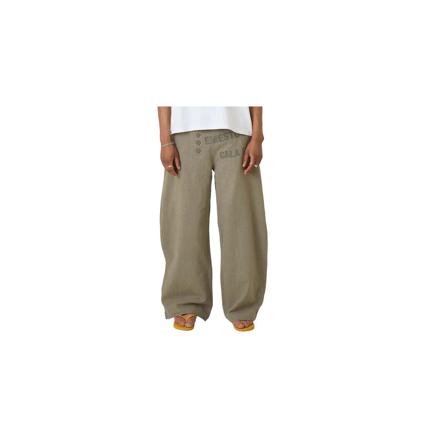 Eme Studios Mat Forest Balloon Linen Pants