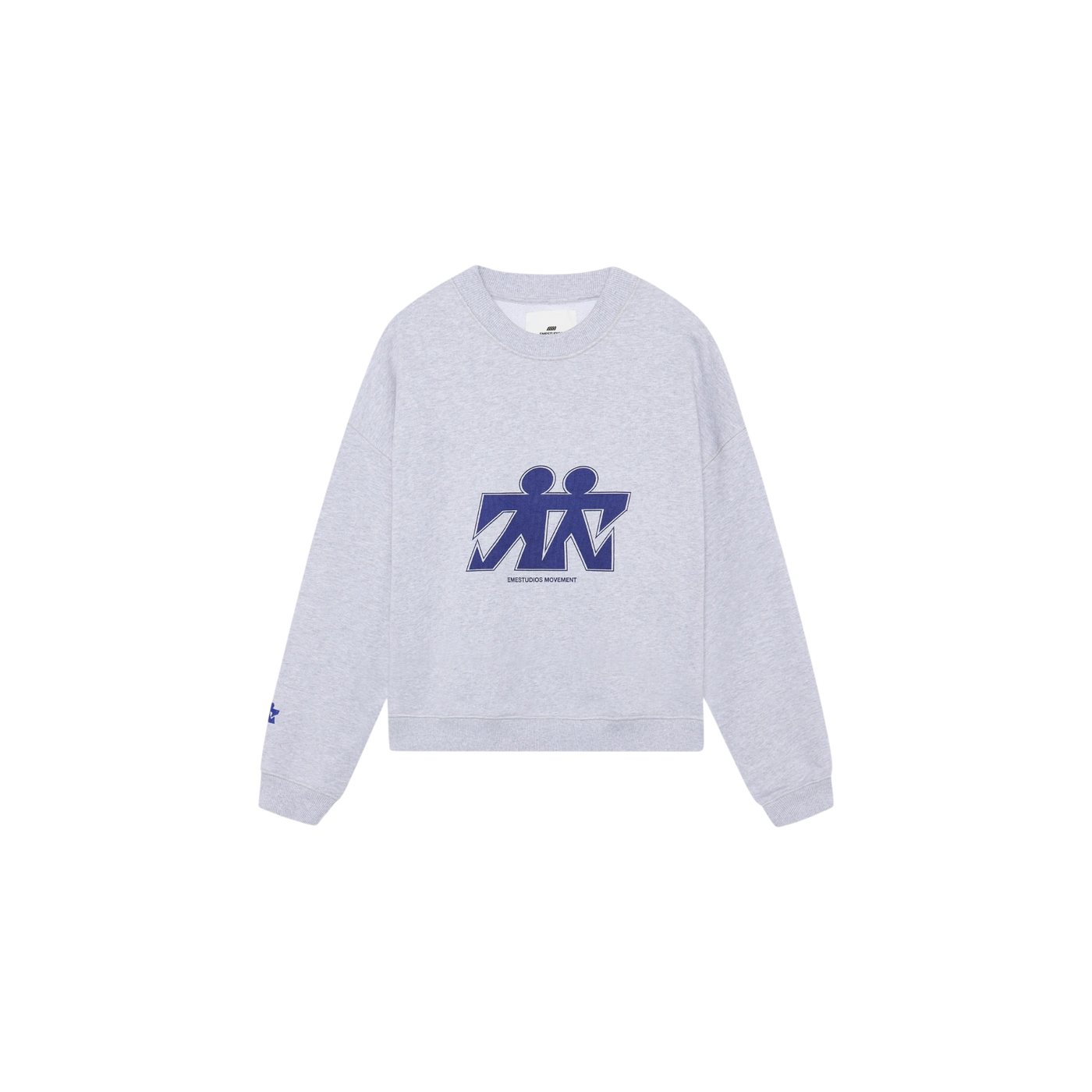 Eme Studios Mbuddy Grey Oversized Crewneck