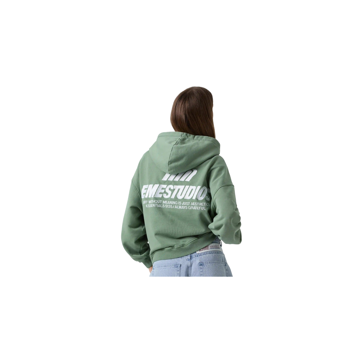 Eme Studios Meaning Sea Spray Oversized Hoodie