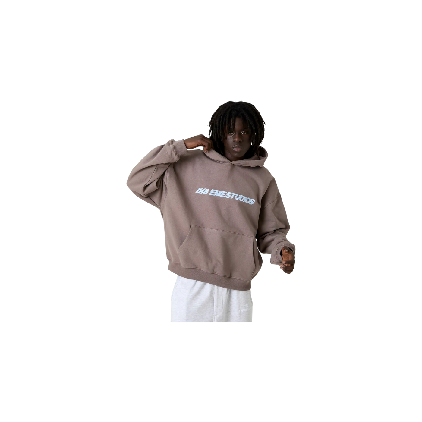 Eme Studios Metro Choco Oversized Hoodie