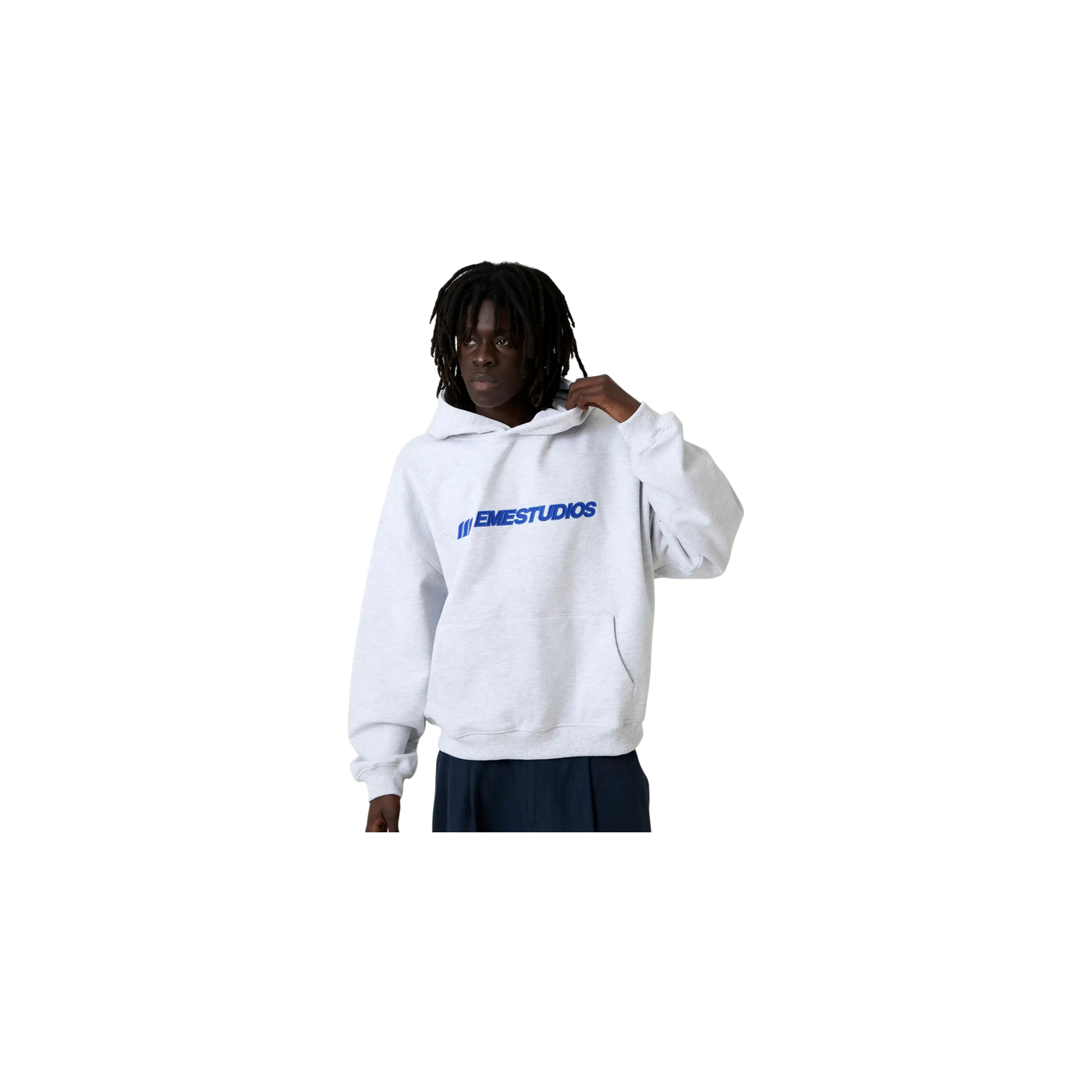 Eme Studios Metro Heather Grey Oversized Hoodie