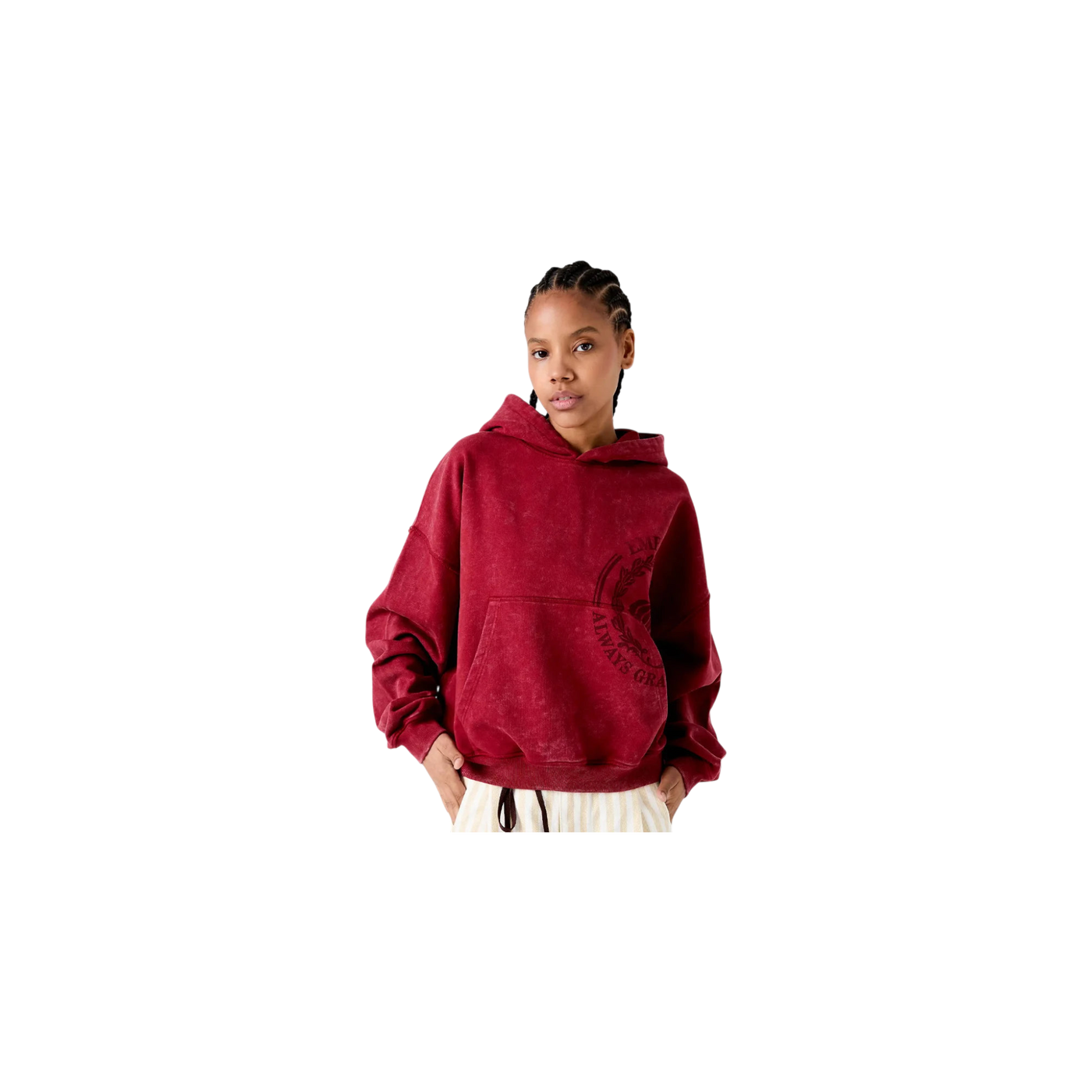 Eme Studios Min Pomegranate Oversized Hoodie