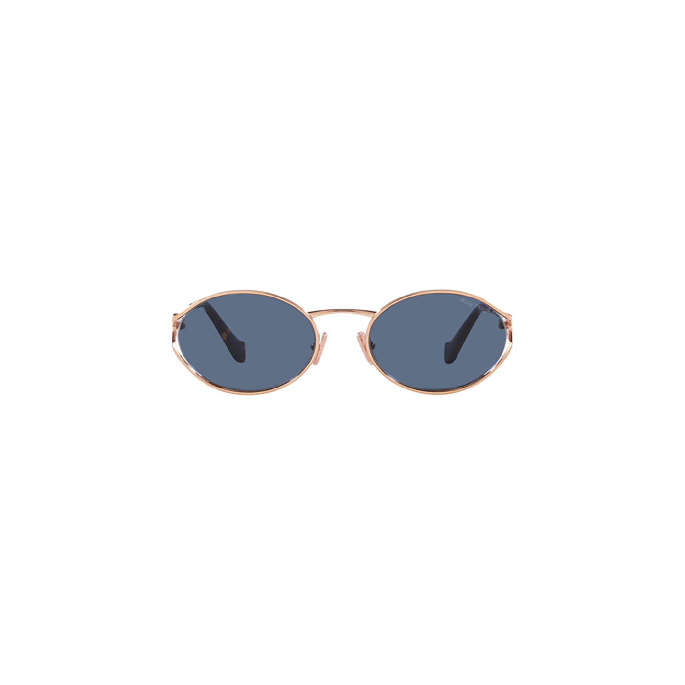 Miu Miu Eyewear Oval Frame Full Rim Sunglasses