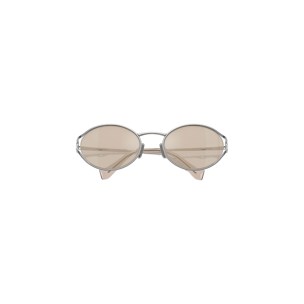 Miu Miu Eyewear Oval Frame Full Rim Sunglasses