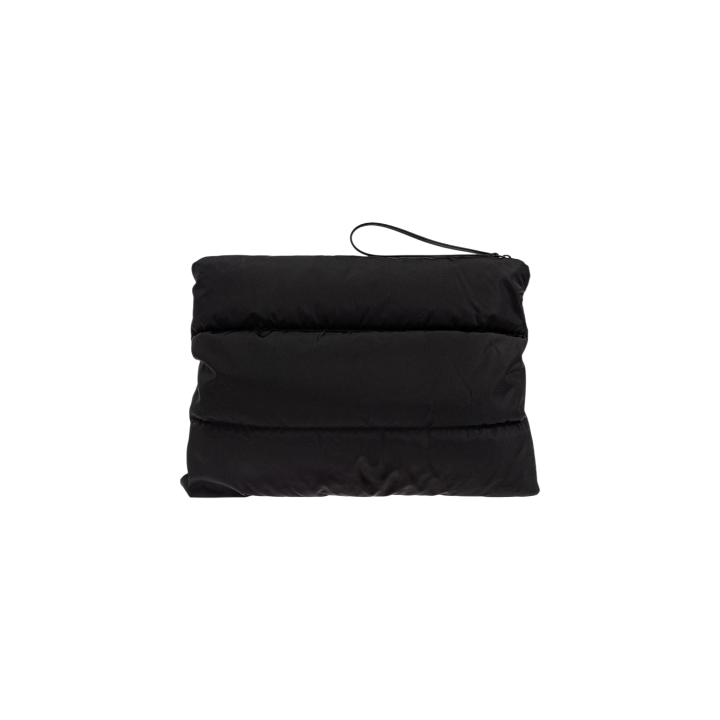 Moncler Logo Patch Padded Clutch Bag