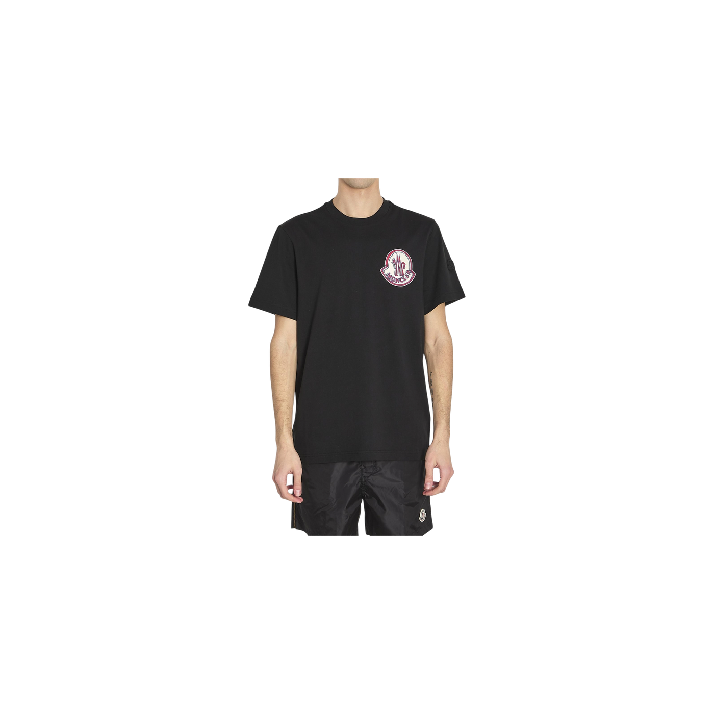 Moncler Logo Printed Crewneck T-Shirt