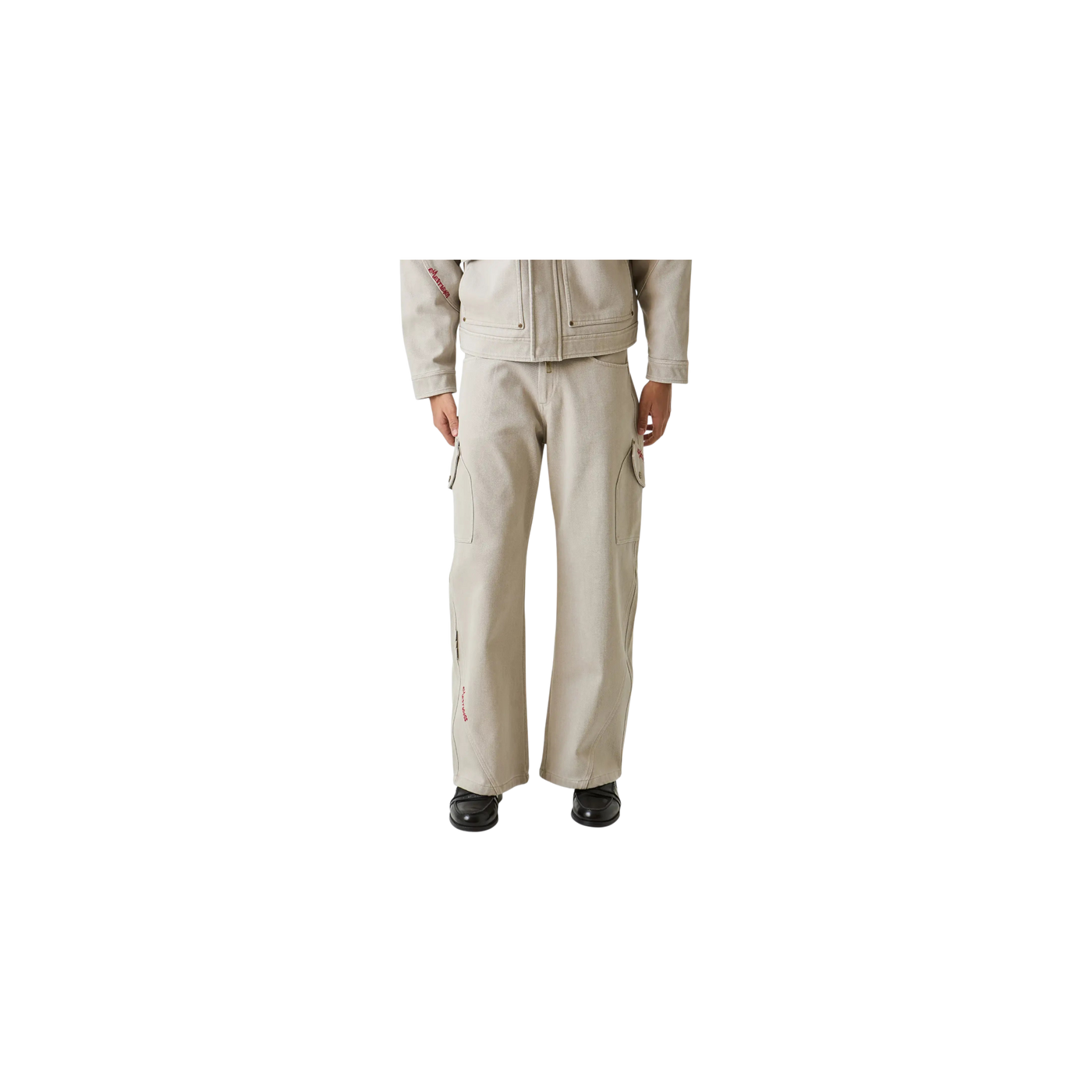 Eme Studios Montato Denim Cargo Pants