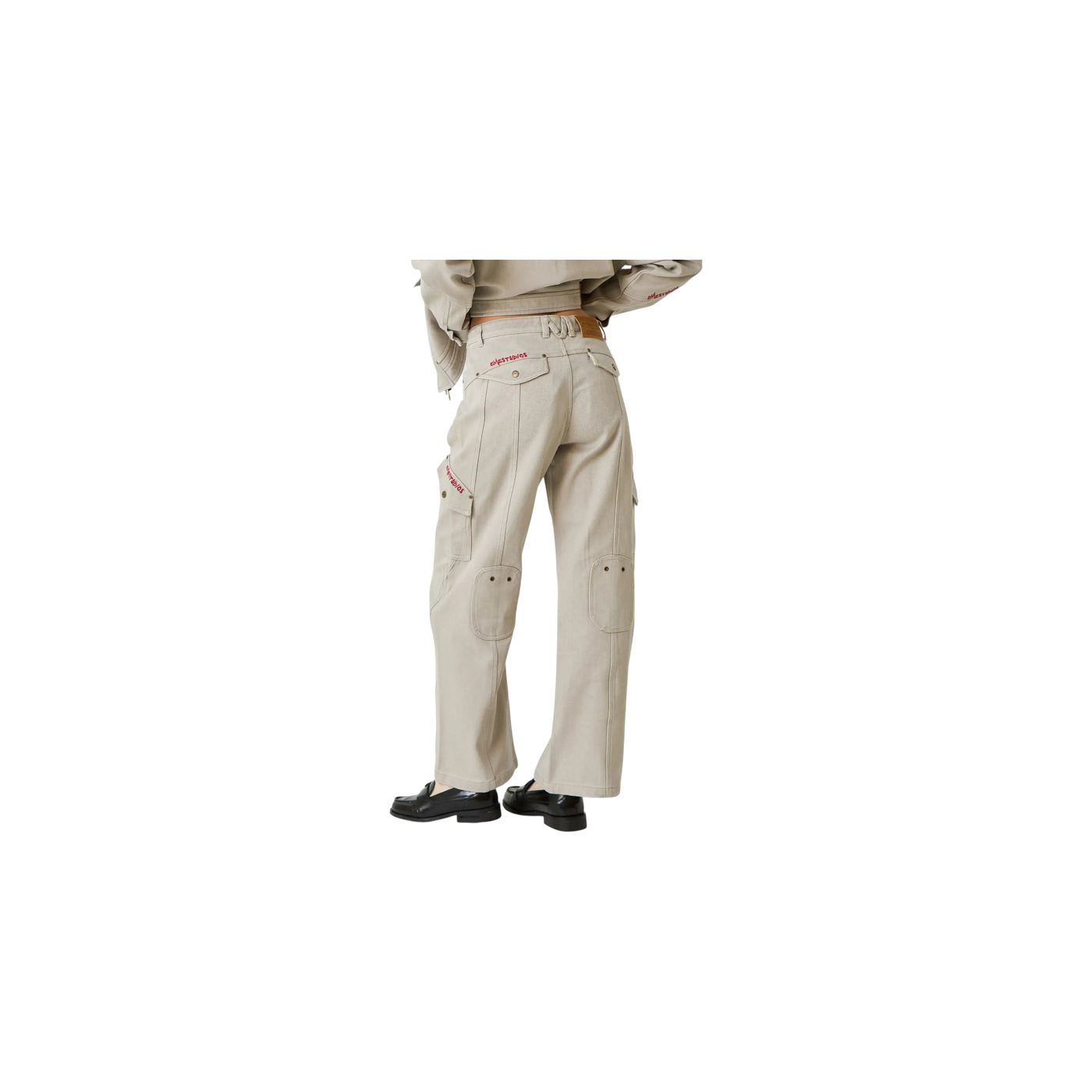 Eme Studios Montato Denim Cargo Pants