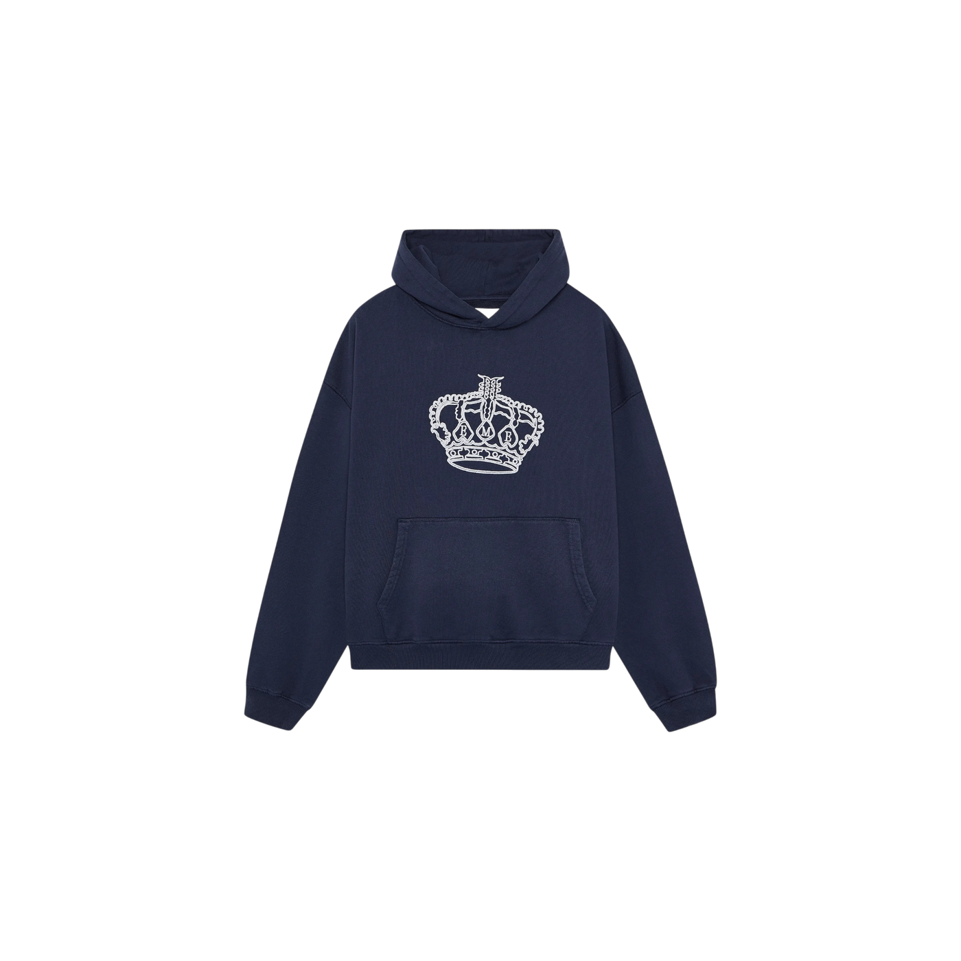 Eme Studios Mufasa Navy Oversized Hoodie