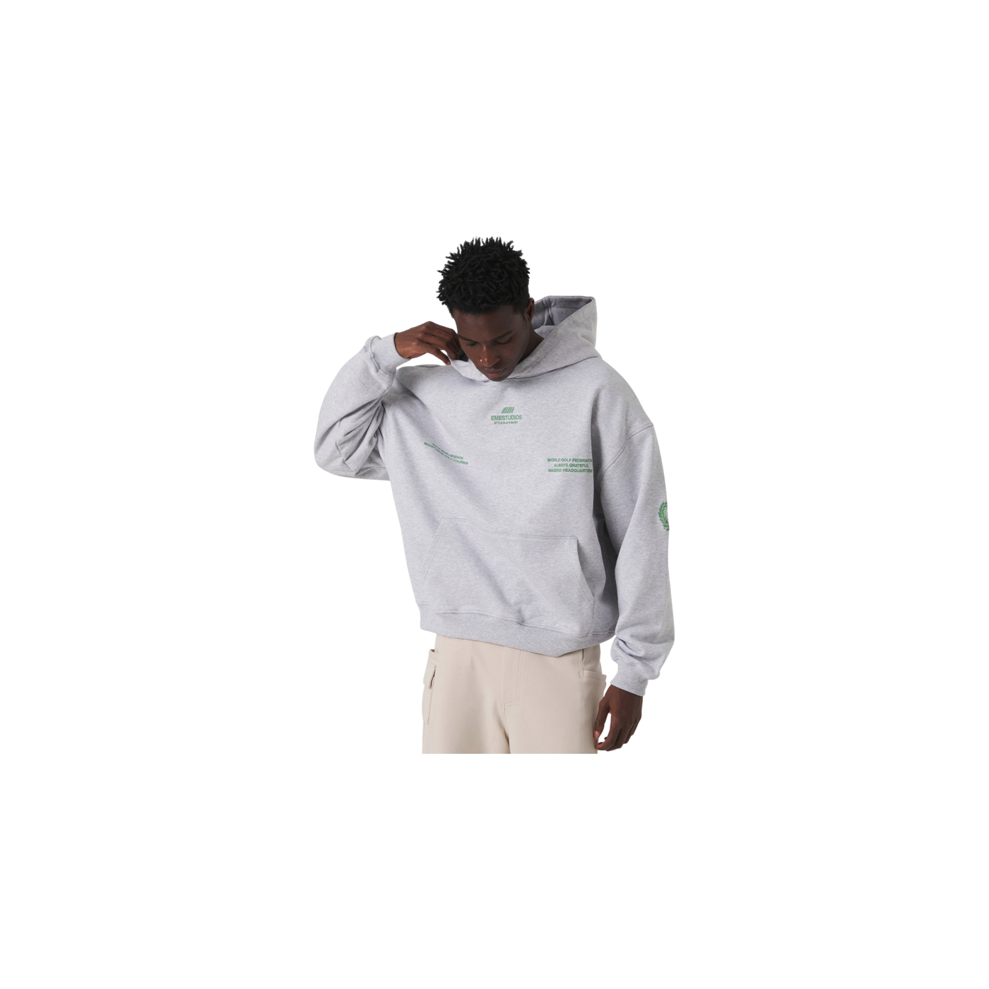 Eme Studios Nelly Heather Oversized Hoodie