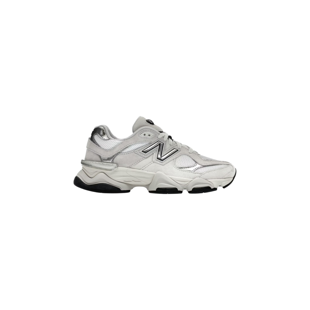 New Balance 9060 White Black Metallic Silver