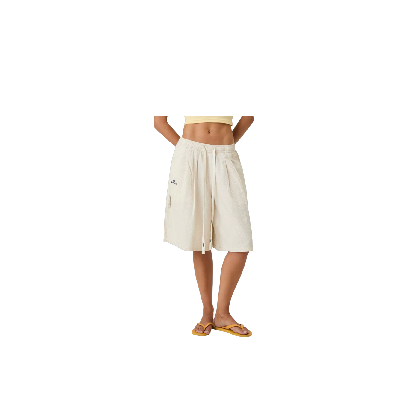 Eme Studios New Casse Off Sand Waffle Jorts