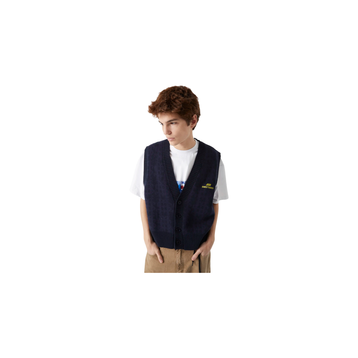 Eme Studios Nordhaven Night Sjy Knit Vest