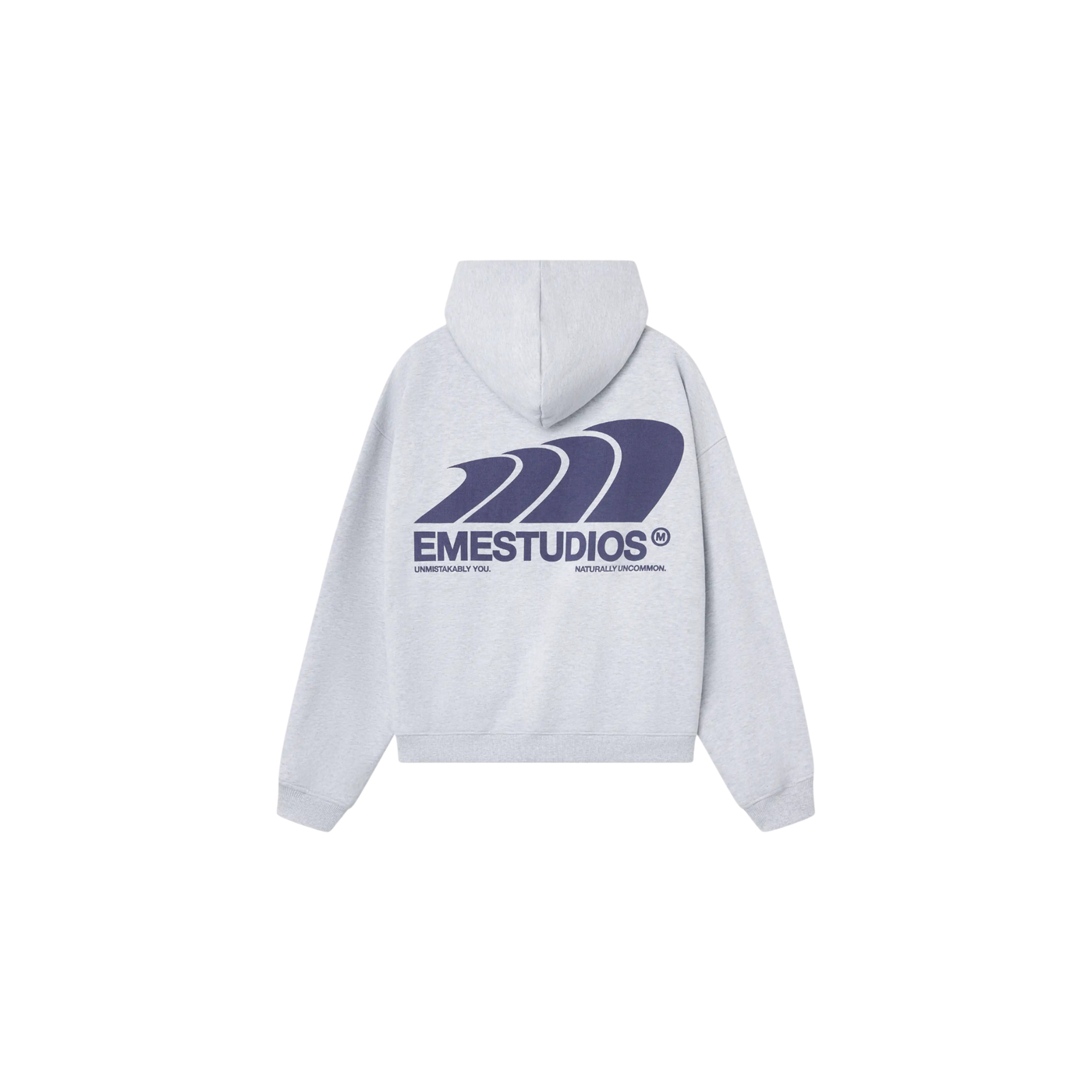 Eme Studios Odd Heather Grey Oversized Hoodie