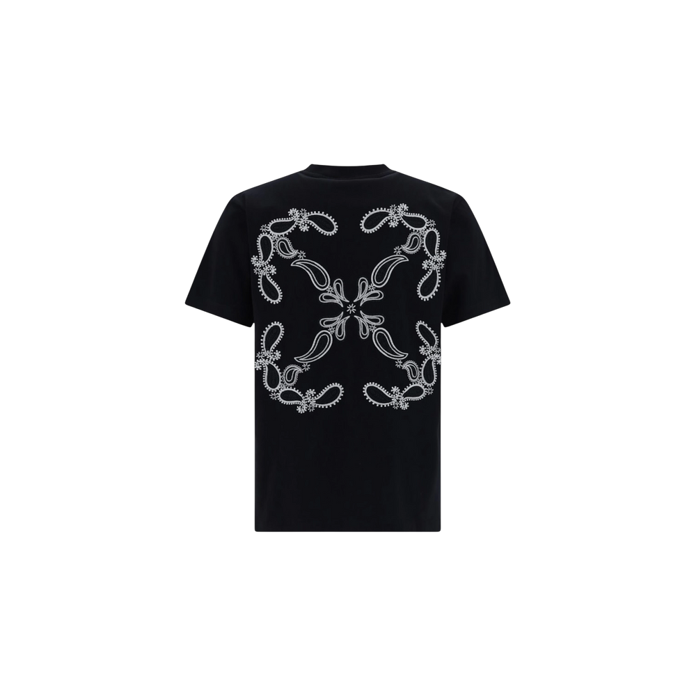 Remera Off-White Bandana Arrow Skate Cotton Negro