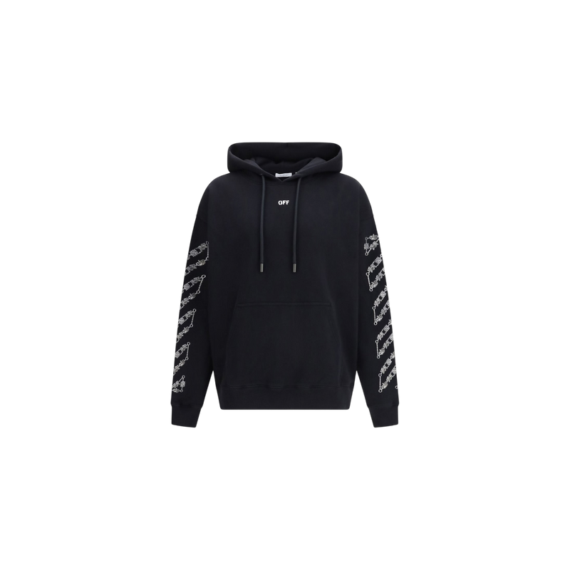 Off-White Chain Arrow Diagonal Skate Hoodie