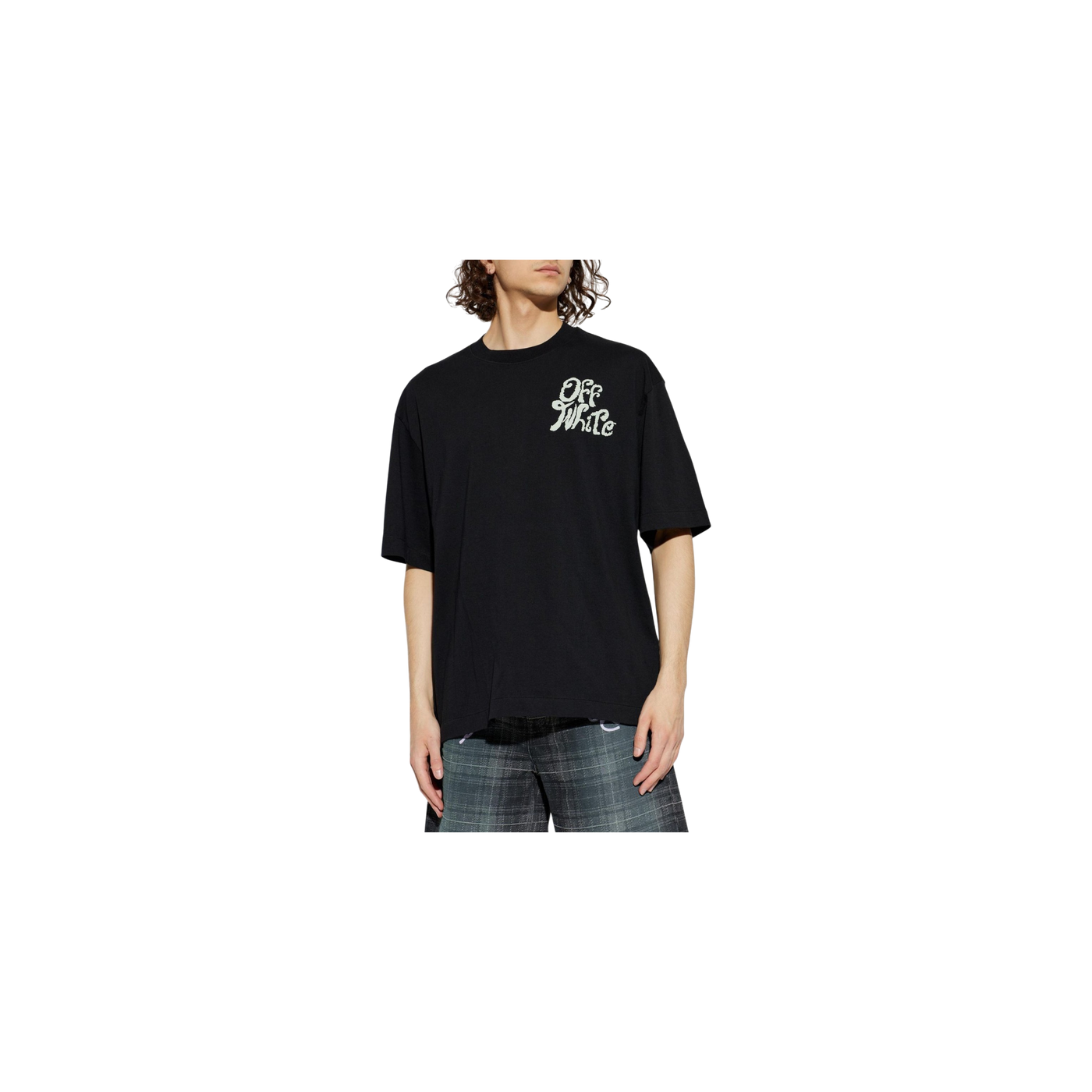 Off-White Crewneck Short-Sleeved T-Shirt