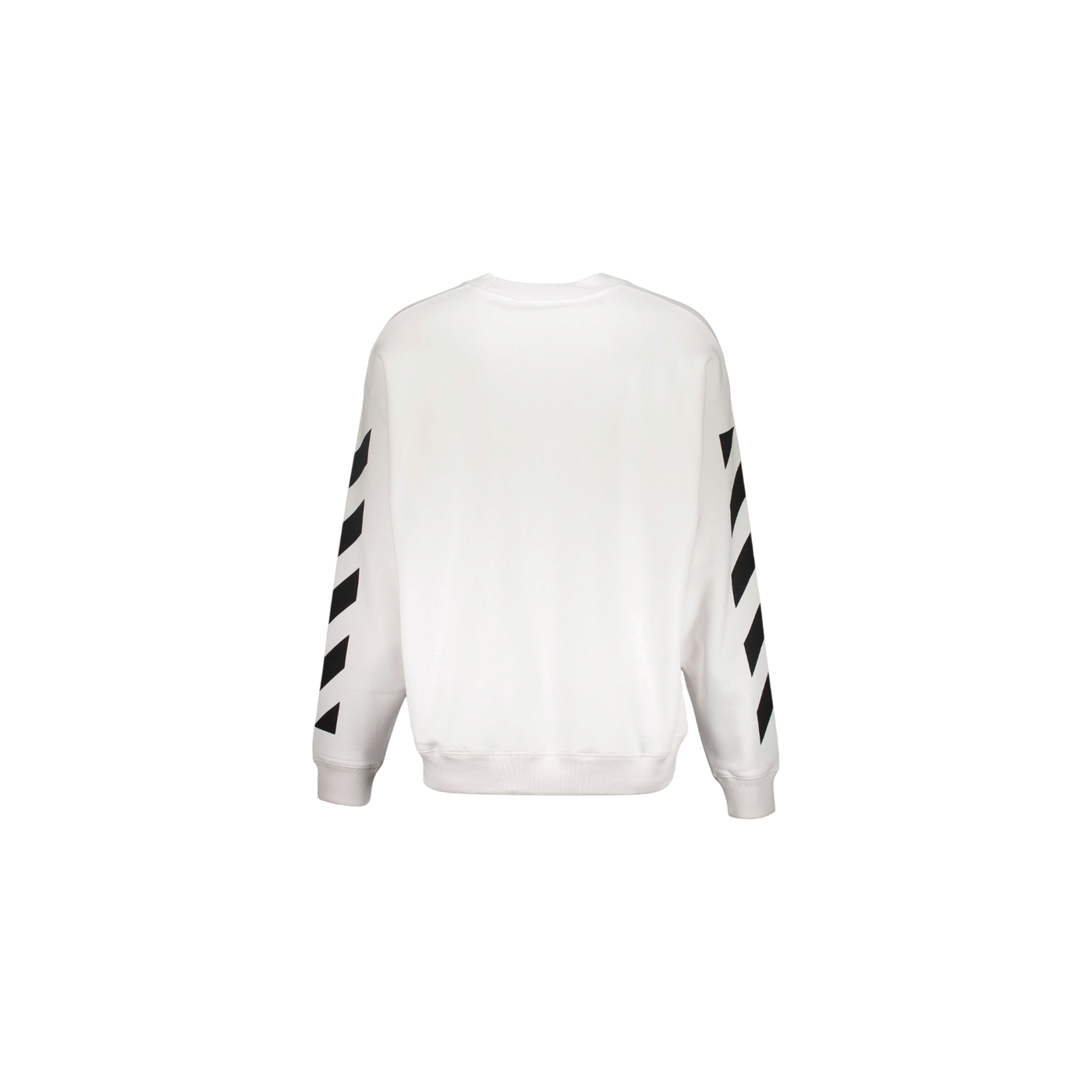 Off-White Diagonal Sleeve Logo Sweatshirt