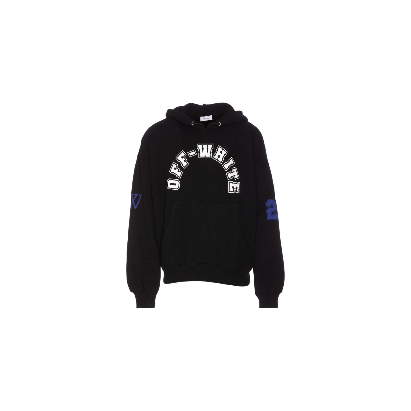 Off-White Logo Printed Drawstring Hoodie