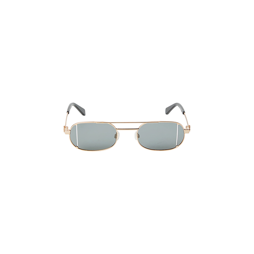 Off-White Oval Frame Sunglasses