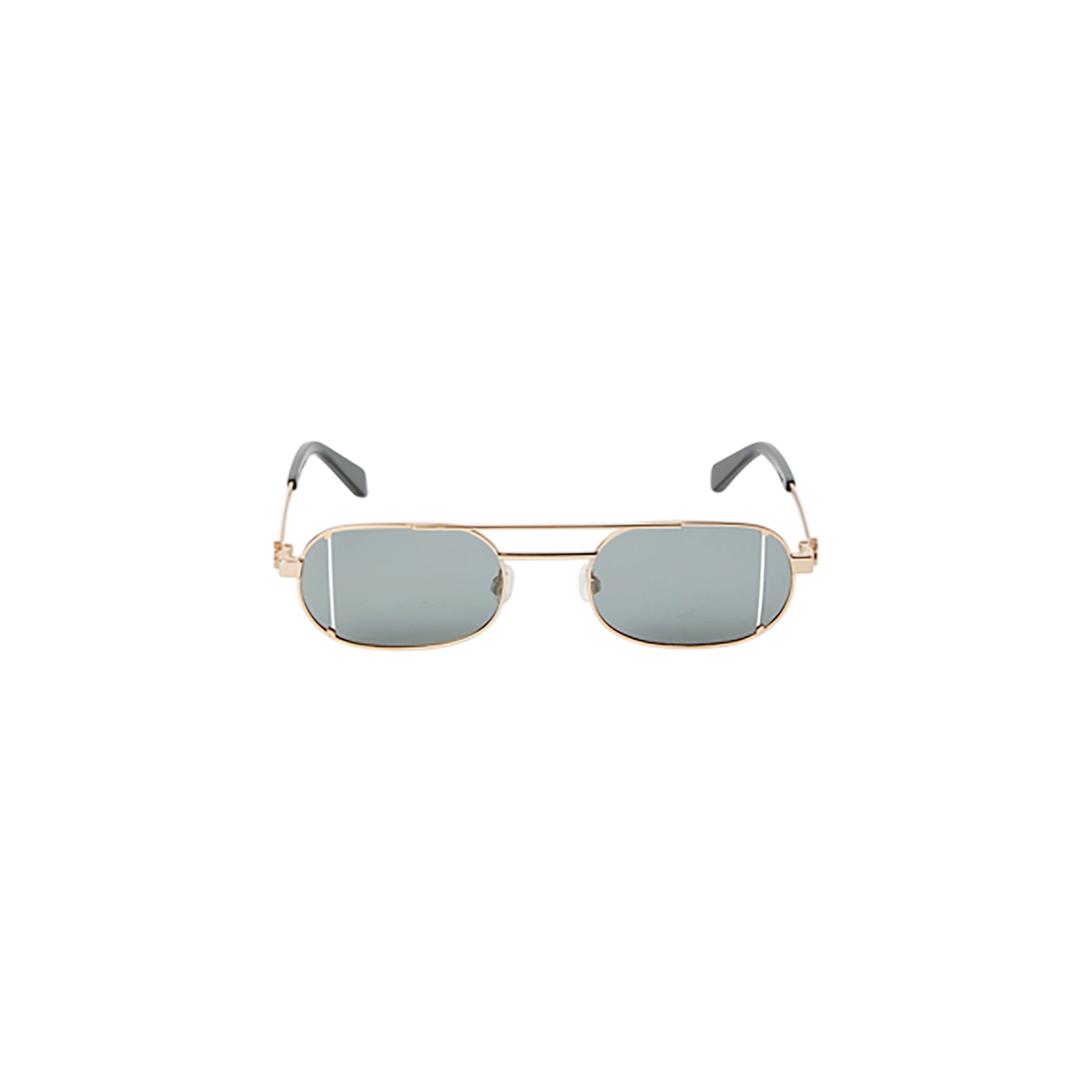 Off-White Oval Frame Sunglasses
