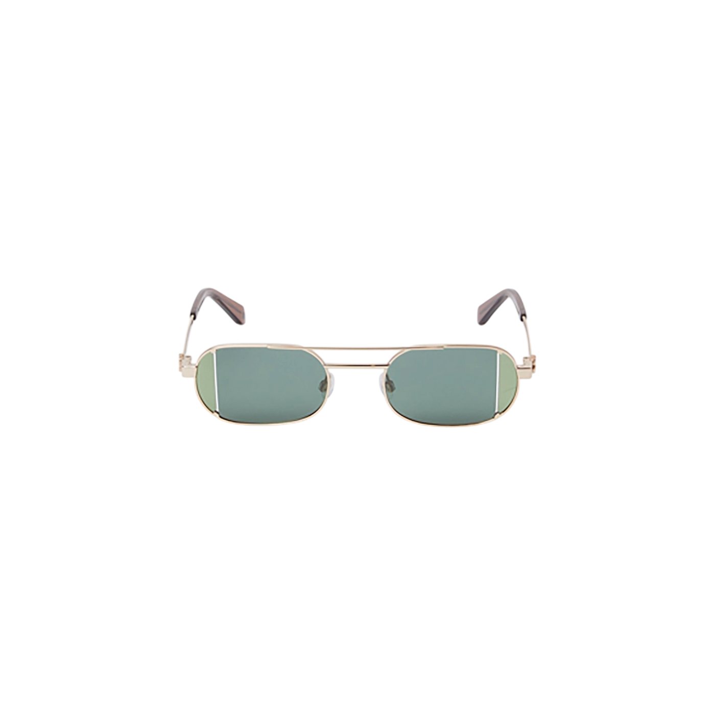 Off-White Oval Frame Sunglasses