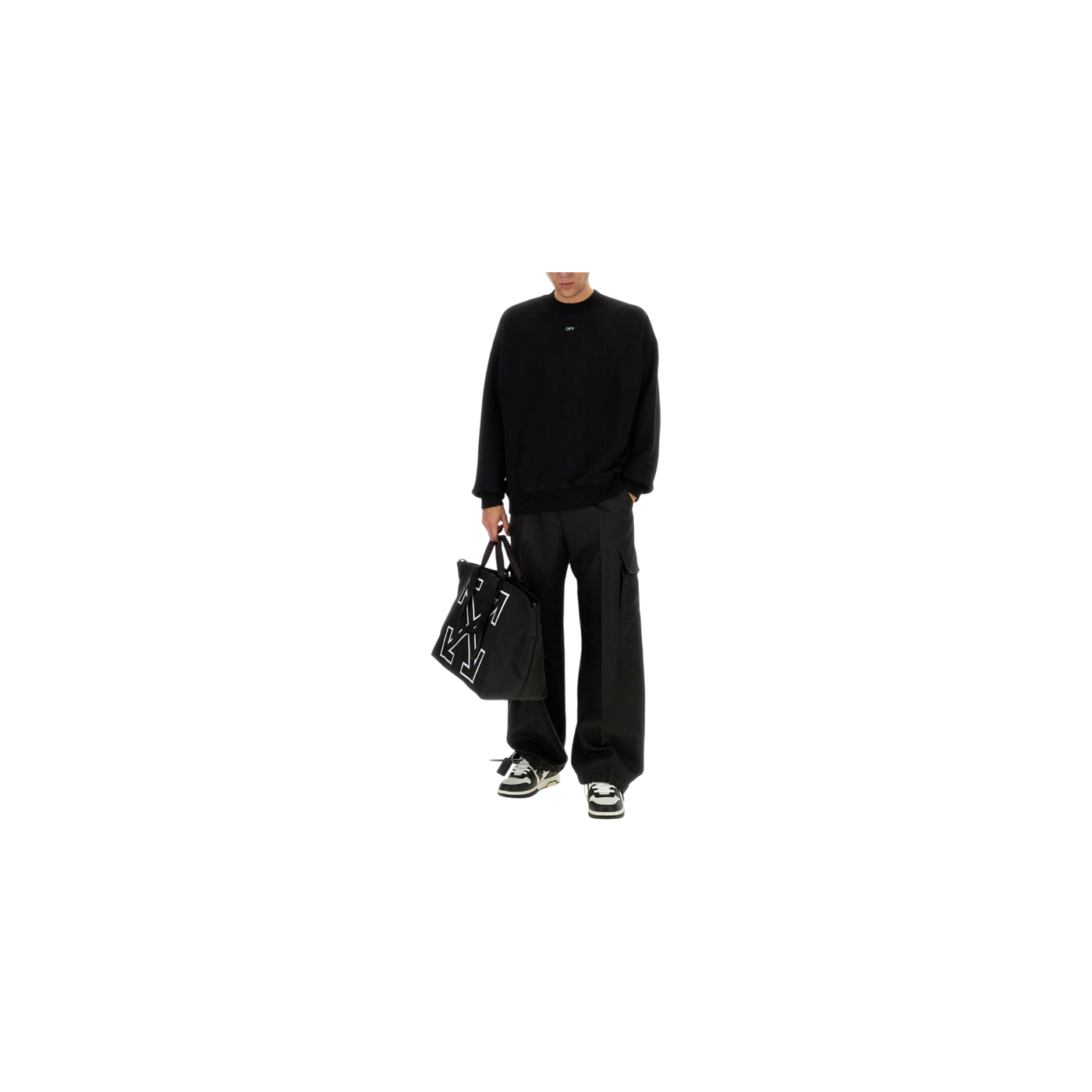 Off-White Vibe Arrow Skate Crewneck Sweatshirt