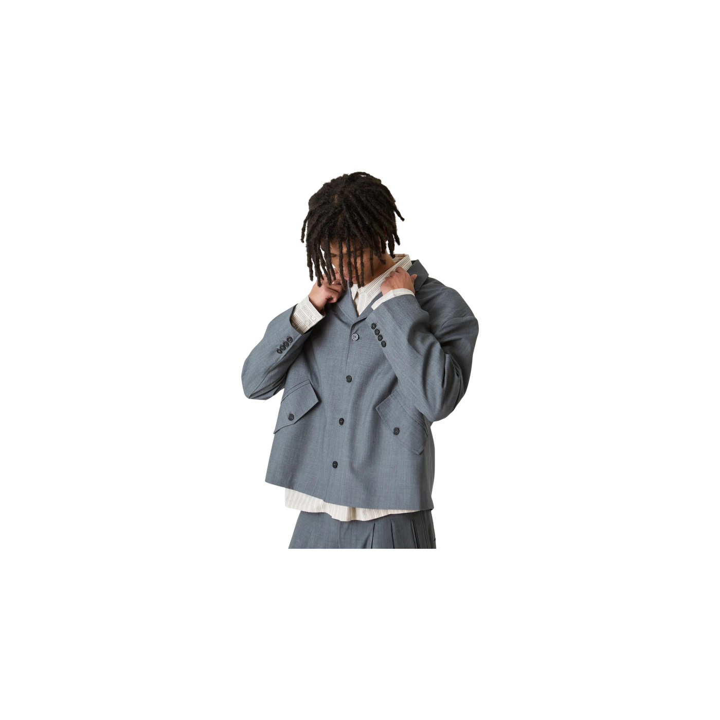Eme Studios Orbit Slate Grey Blazer