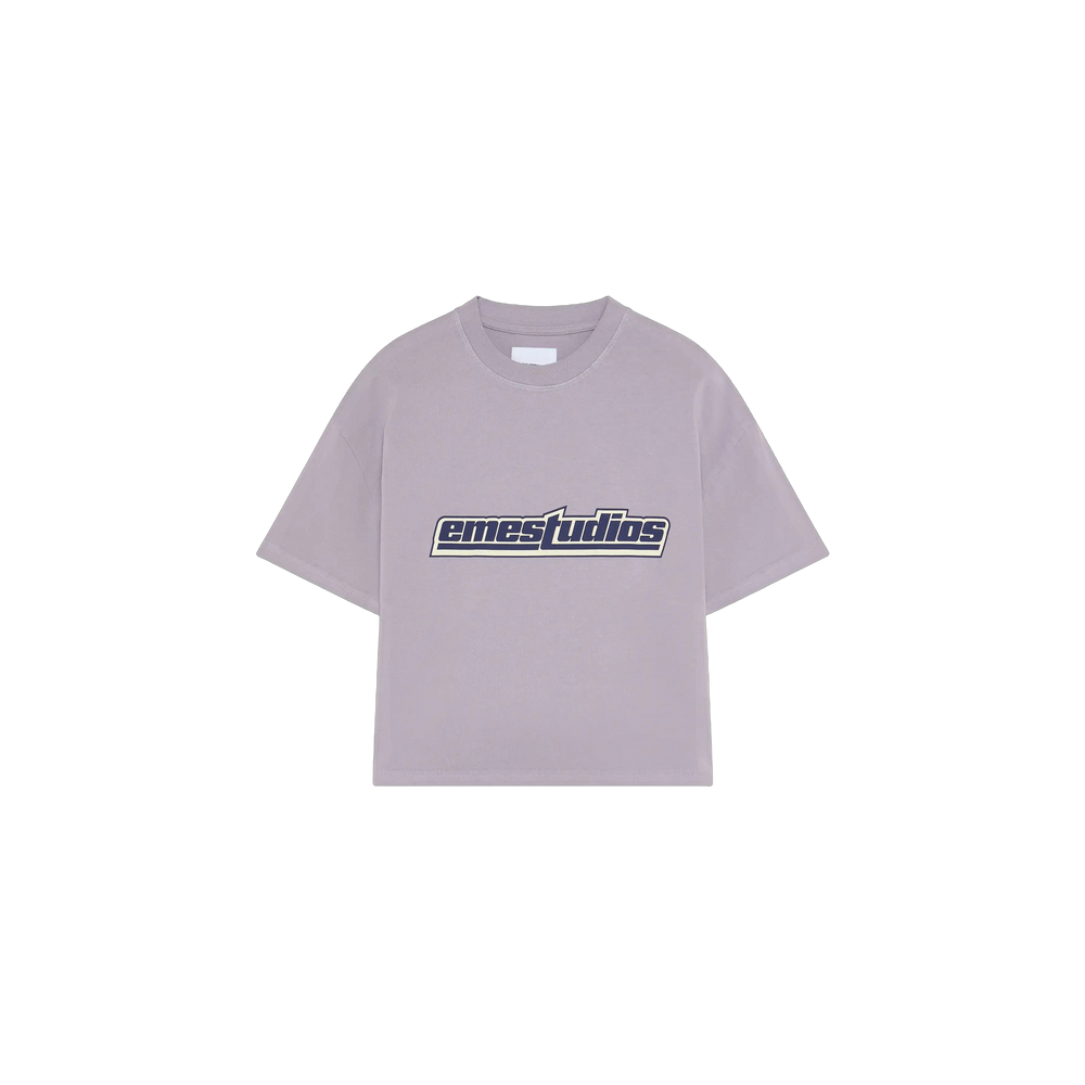 Eme Studios Outline Lavender Oversized T-Shirt