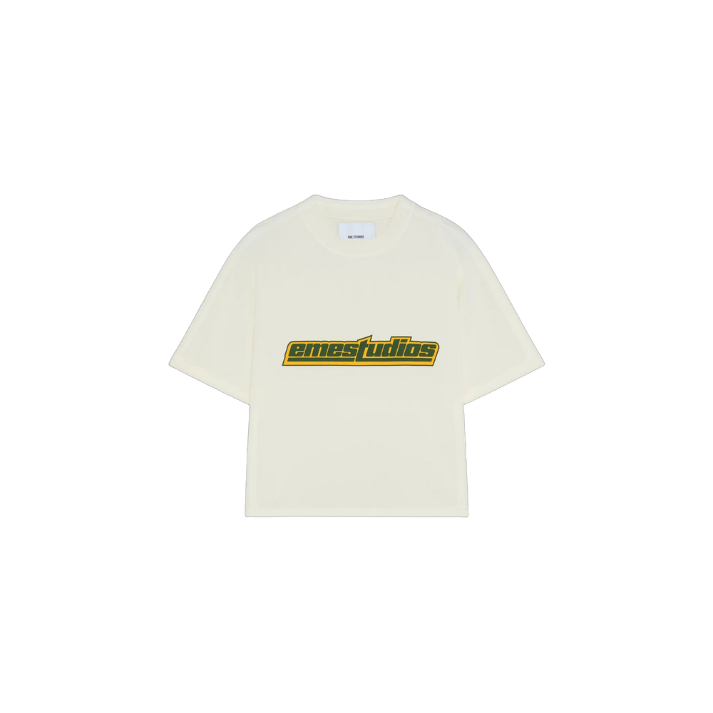 Eme Studios Outline Off Sand Oversized T-Shirt