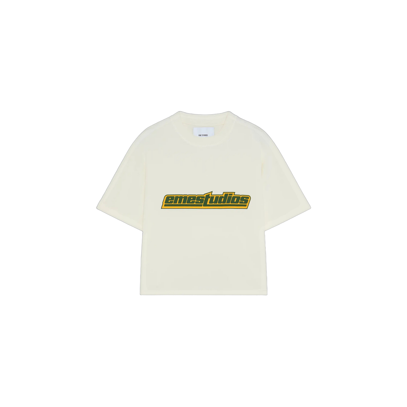 Eme Studios Outline Off Sand Oversized T-Shirt