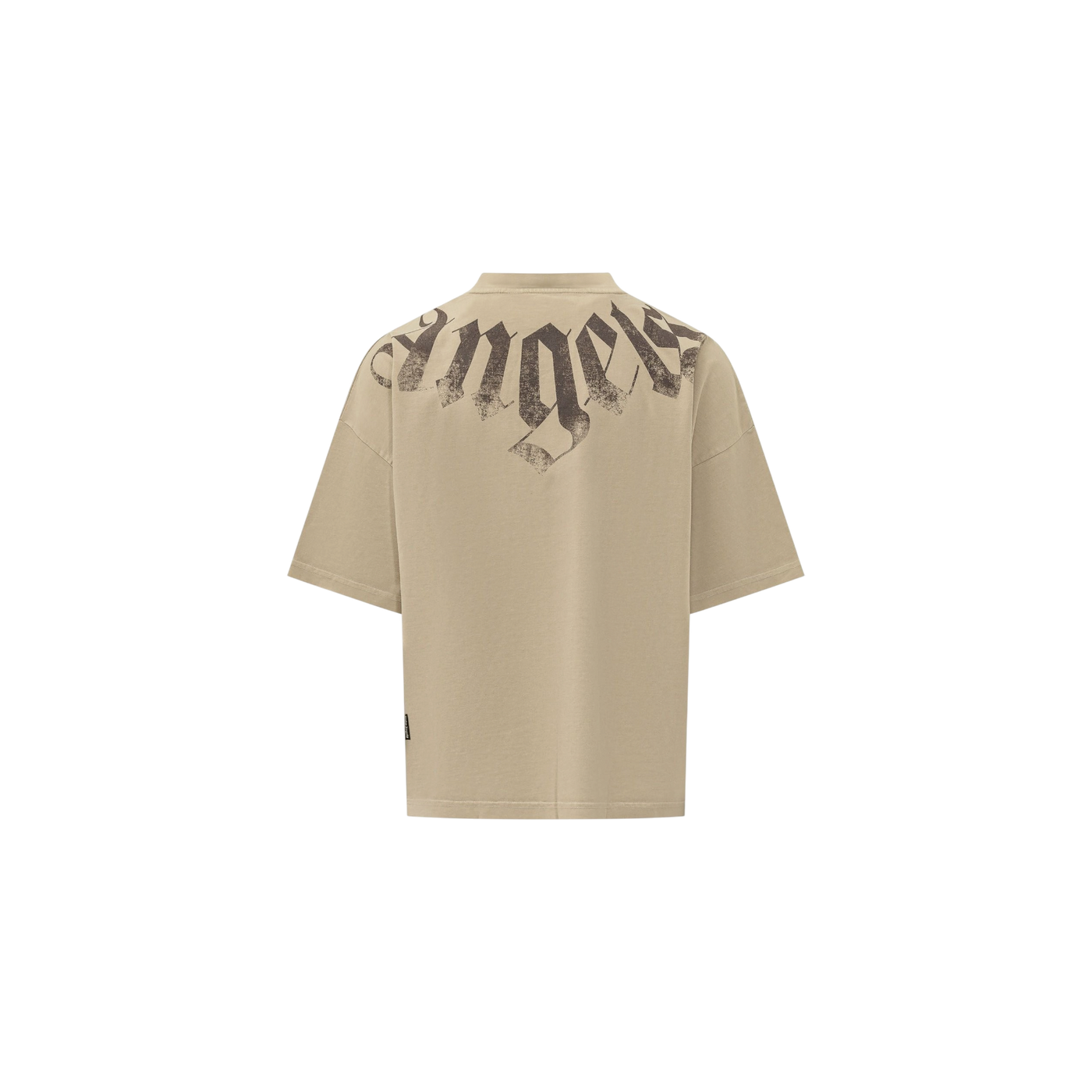 Palm Angels Big Neck Logo Loose Fit T-Shirt