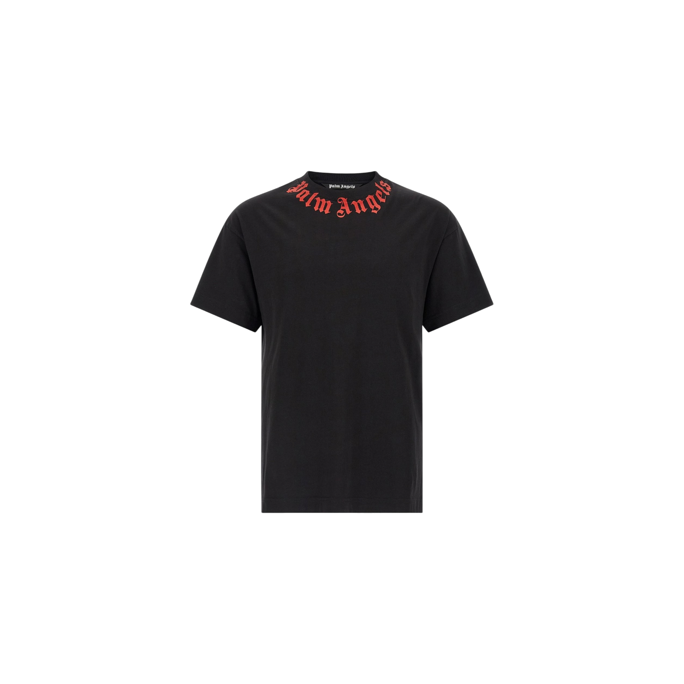 Palm Angels Logo Printed Crewneck T-Shirt