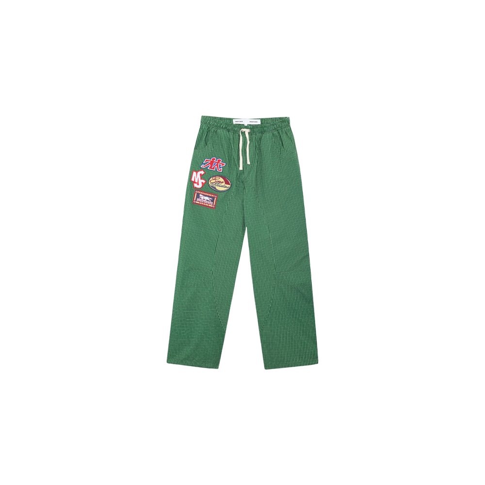 Eme Studios Patches Vichy Forest Cargo Pants