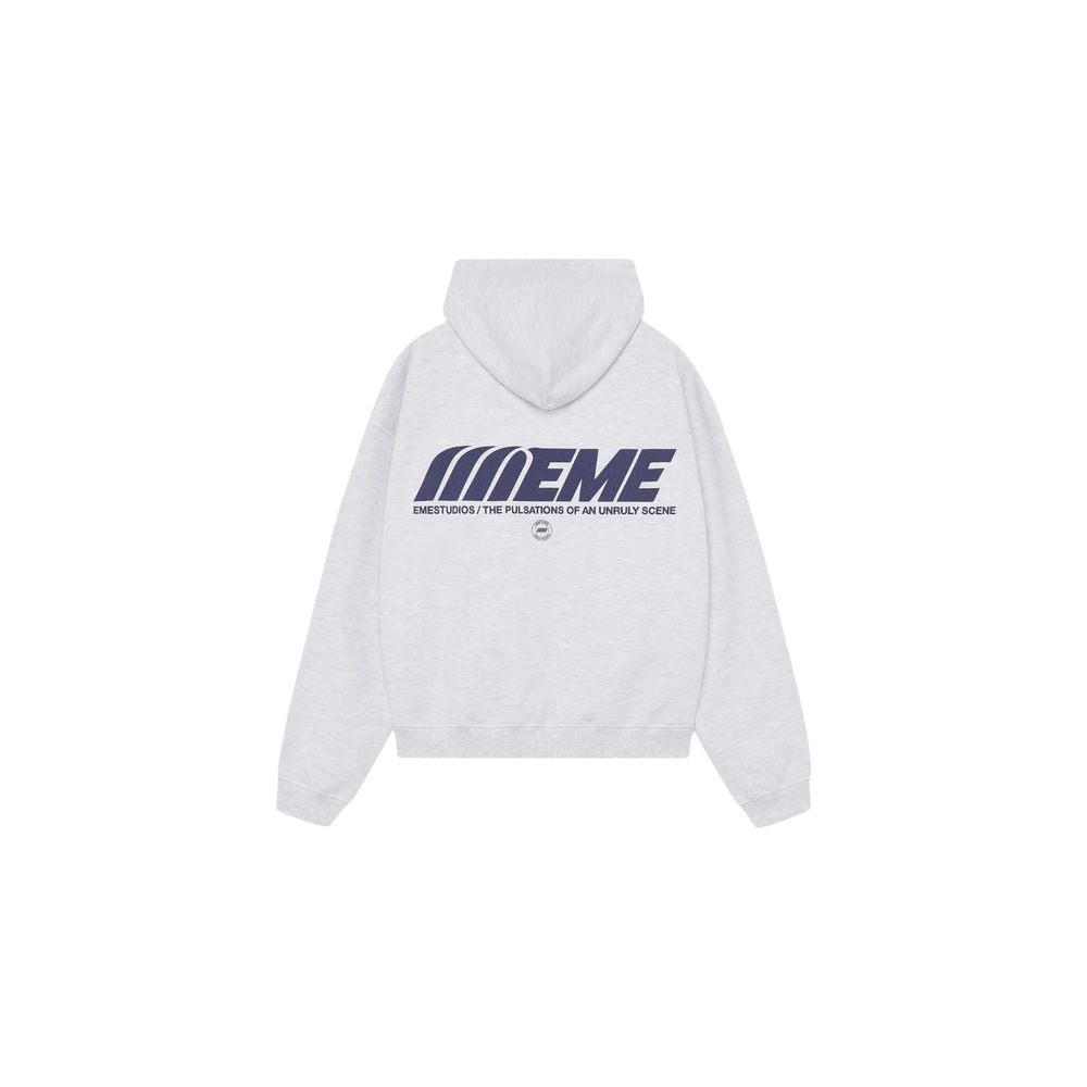 Eme Studios Peyas Heather Grey Oversized Hoodie
