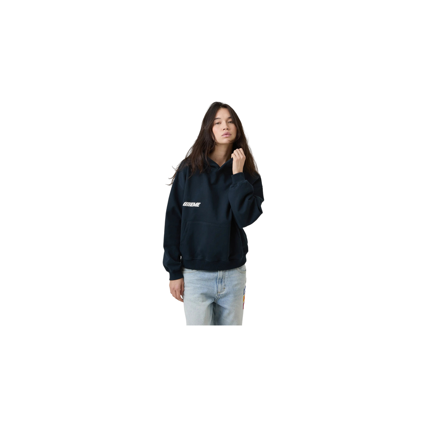 Eme Studios Peyas Navy Oversized Hoodie