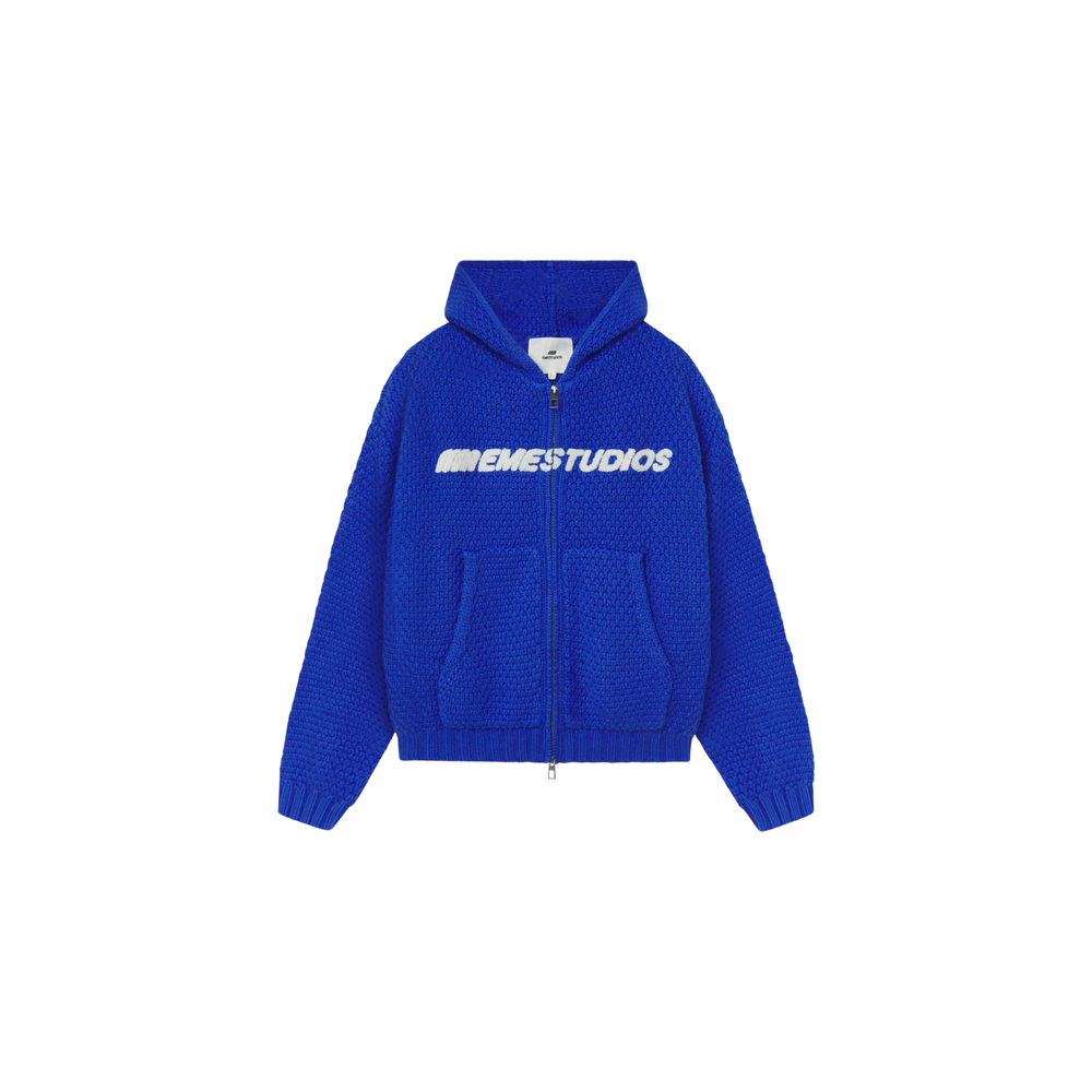 Eme Studios Pidgey Sodalite Zipper Knit