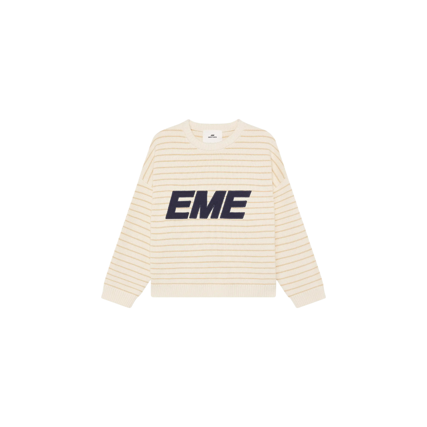 Eme Studios Pinstripe Sugar Knit Sweater